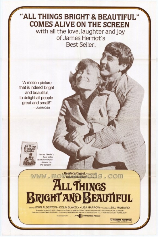 All Things Bright & Beautiful Movie Poster - 27 x 40 in.