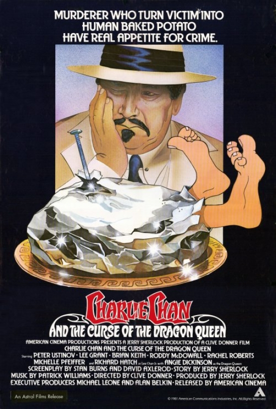 MOVAH1629 Charlie Chan  the Curse of the Dragon Queen Movie Poster  27 x 40 in