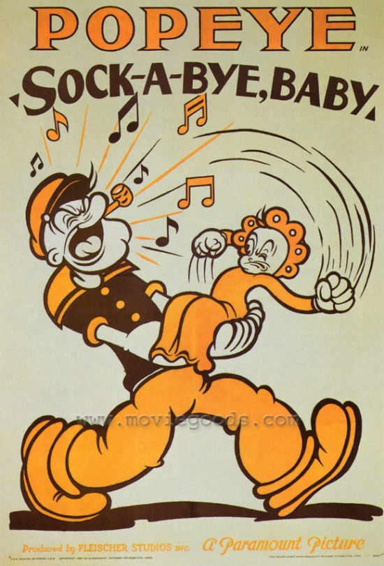 Sock-A-Bye Baby Movie Poster - 27 x 40 in.