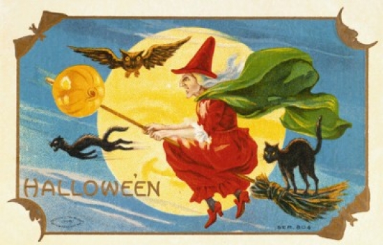 Halloween Artist Unknown Poster Print - 18 x 24 in.