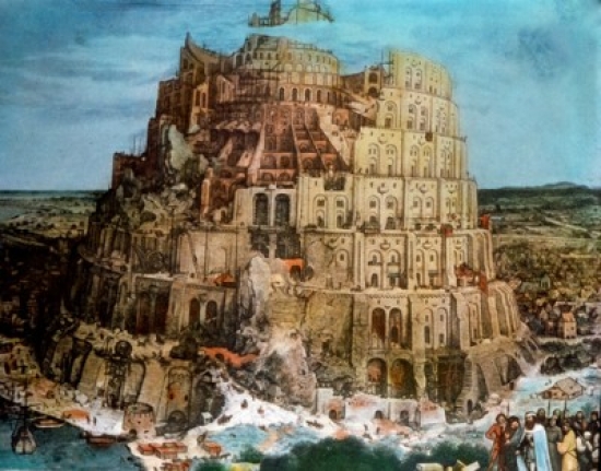SAL9005458 Tower of Babel by Pieter Bruegel the Elder Oil on Wood Panel Circa 1563