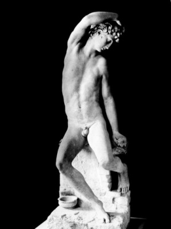 Narcissus by Benvenuto Cellini Marble Sculpture Poster Print