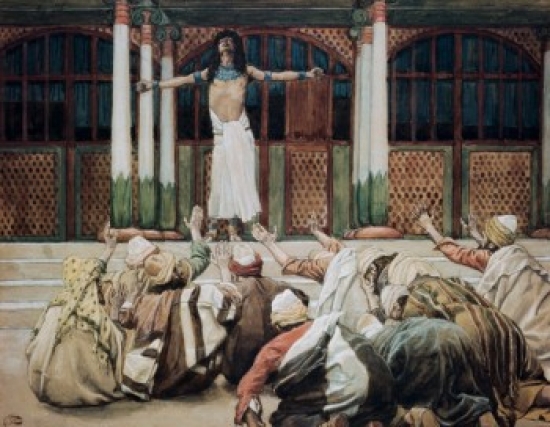 Joseph Maketh Himself Known to His Brethren James Tissot 1836-1902 French Jewish Museum New York City Print - 18 x 24 in.