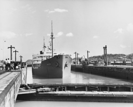 Panama Canal Panama Poster Print - 18 x 24 in.