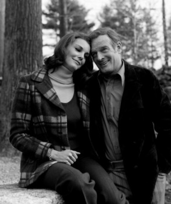 Couple Posing Together Poster Print - 18 x 24 in.