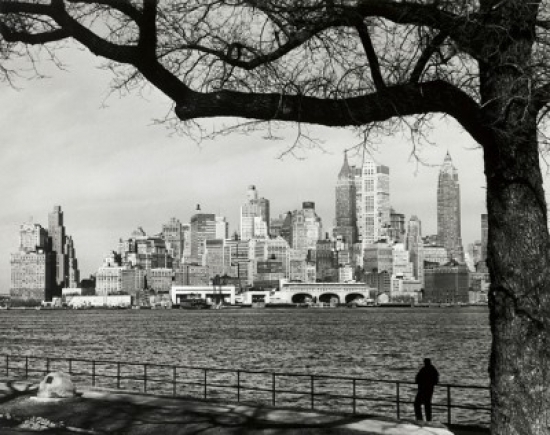 SAL2555513 Skyscrapers on the Waterfront Manhattan New York City New York USA Poster Print - 18 x 24 in.