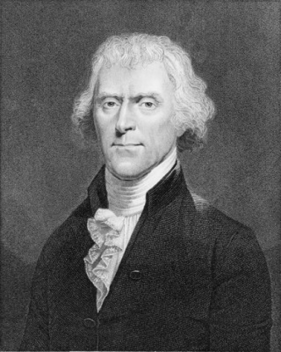 Thomas Jefferson Artist Unknown Poster Print - 18 x 24 in.