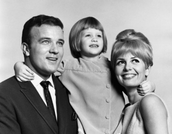 SAL2557718 Close-Up of a Mid Adult Couple Smiling with Their Daughter Poster Print - 18 x 24 in.