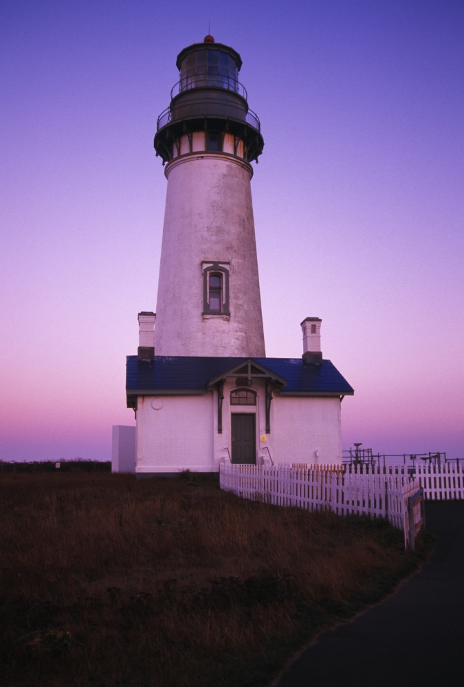 DPI1784662LARGE Sunset On Yaquina Head Lighthouse Poster Print by Natural Selection Craig Tuttle, 24 x 36 - Large
