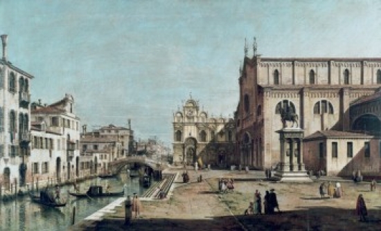 Title Unknown by Francesco Guardi 1712-1793 Poster Print - 18 x 24 in.