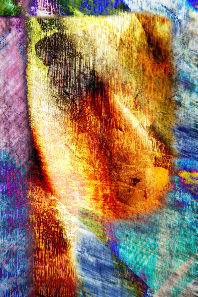 A Computer Generated Background Poster Print by Don Hammond, 22 x 34 - Large