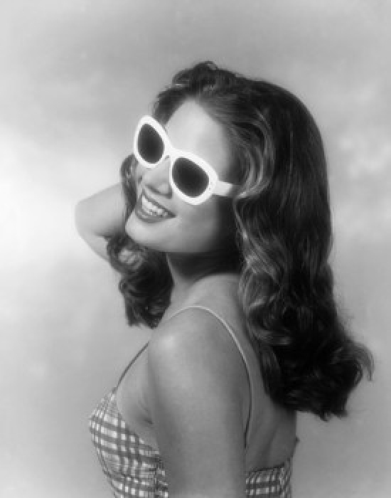 Young Woman Smiling Poster Print - 18 x 24 in.