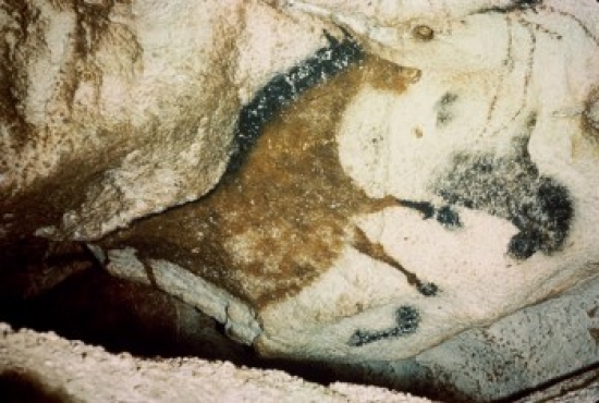 SAL3810398288 Horse 15 000 B.C. Cave Painting Lascaux Caves France Poster Print - 18 x 24 in.