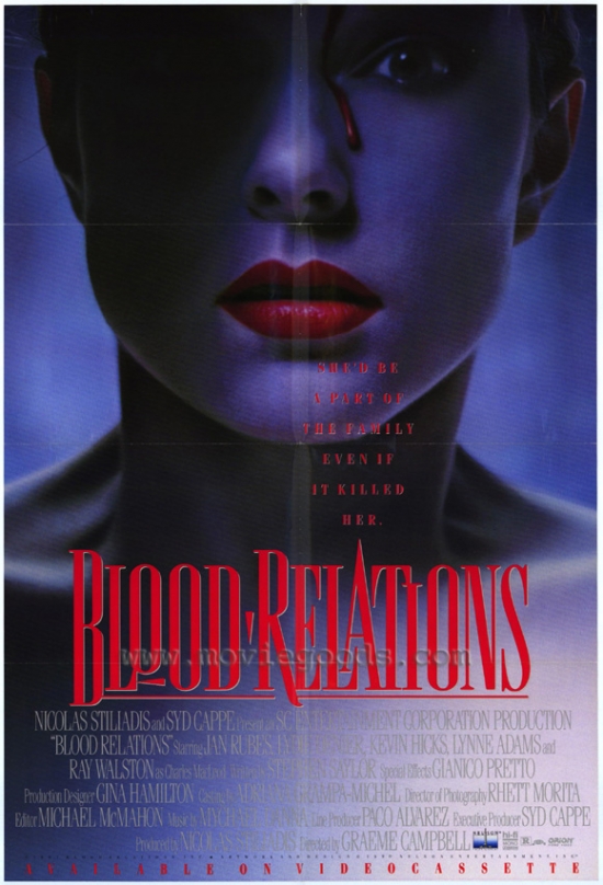 Blood Relations Movie Poster - 27 x 40 in.