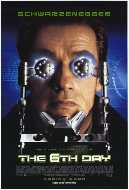 The 6th Day Movie Poster - 27 x 40 in.