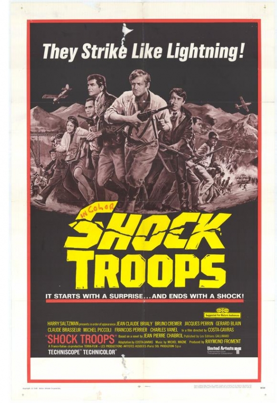 Shock Troops Movie Poster - 27 x 40 in.