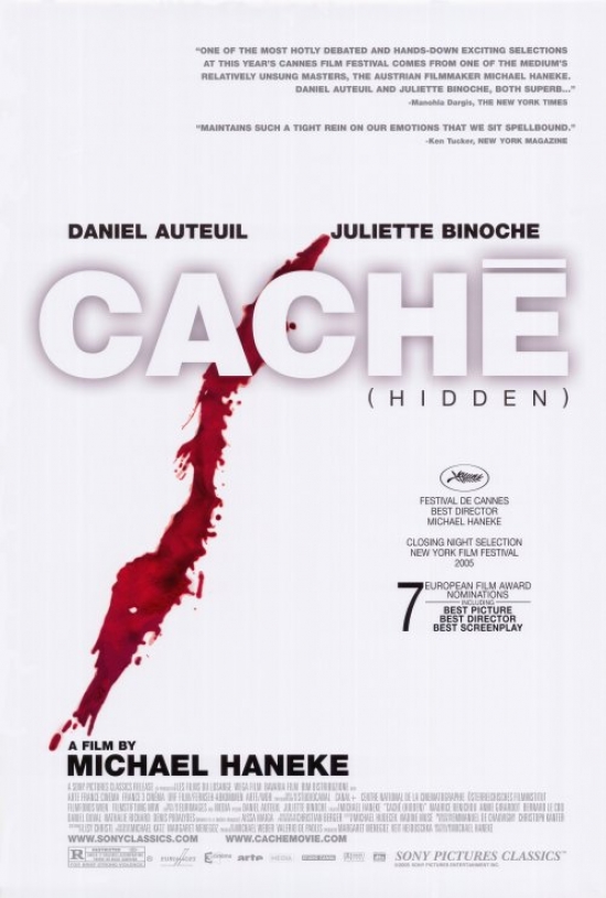 Cache Movie Poster - 27 x 40 in.