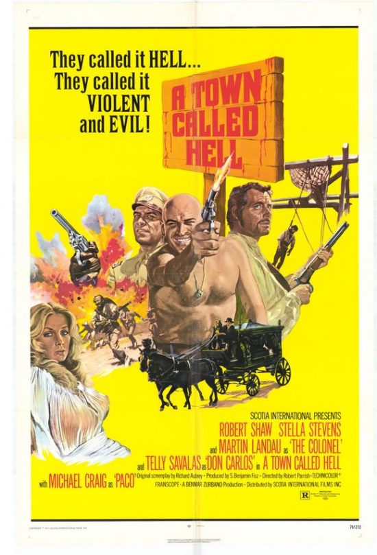 A Town Called Hell Movie Poster - 27 x 40 in.