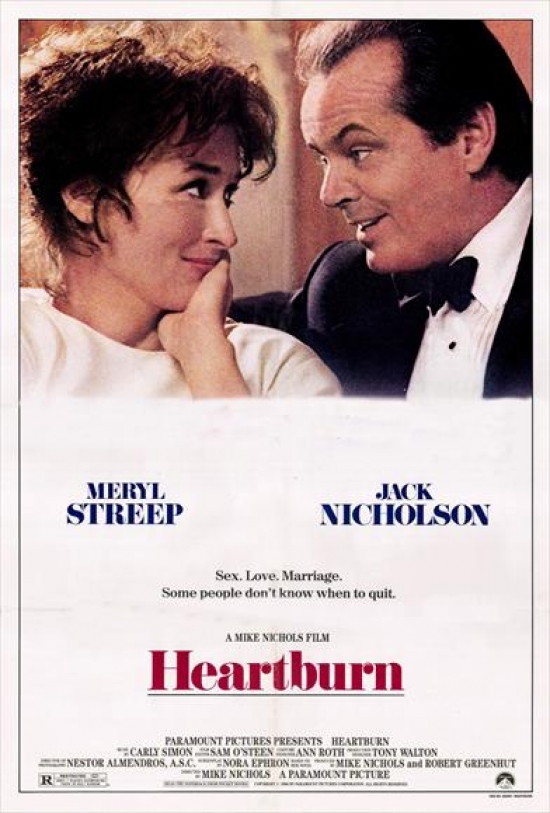 MOVIH7700 Heartburn Movie Poster - 27 x 40 in.