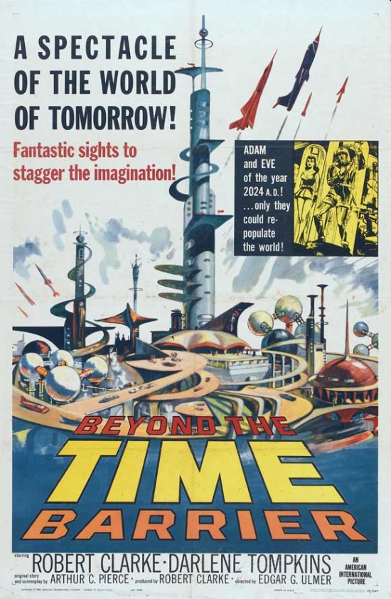MOVII0557 Beyond the Time Barrier Movie Poster - 27 x 40 in.