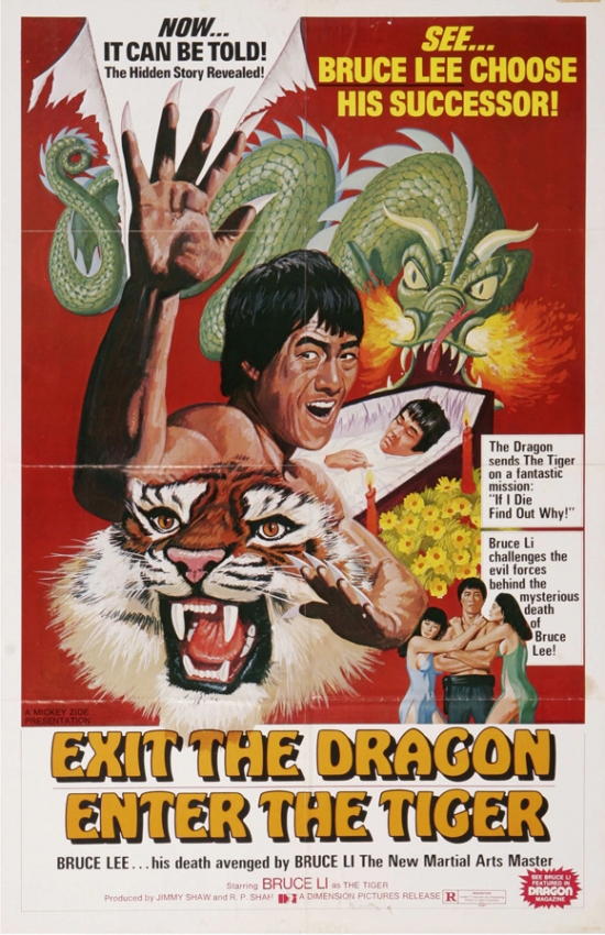 Exit the Dragon Enter the Tiger Movie Poster