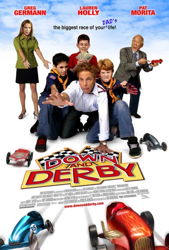 MOVII4995 Down & Derby Movie Poster - 27 x 40 in.