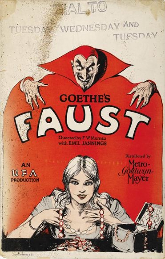 MOVIJ1112 Faust Movie Poster - 27 x 40 in.