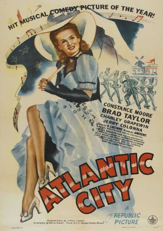 Atlantic City Movie Poster - 27 x 40 in.