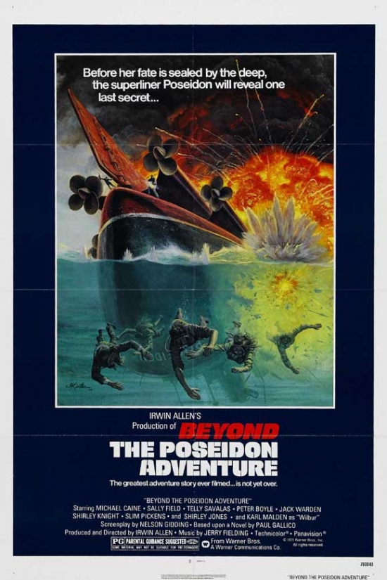 MOVIJ3327 Beyond the Poseidon Adventure Movie Poster - 27 x 40 in.