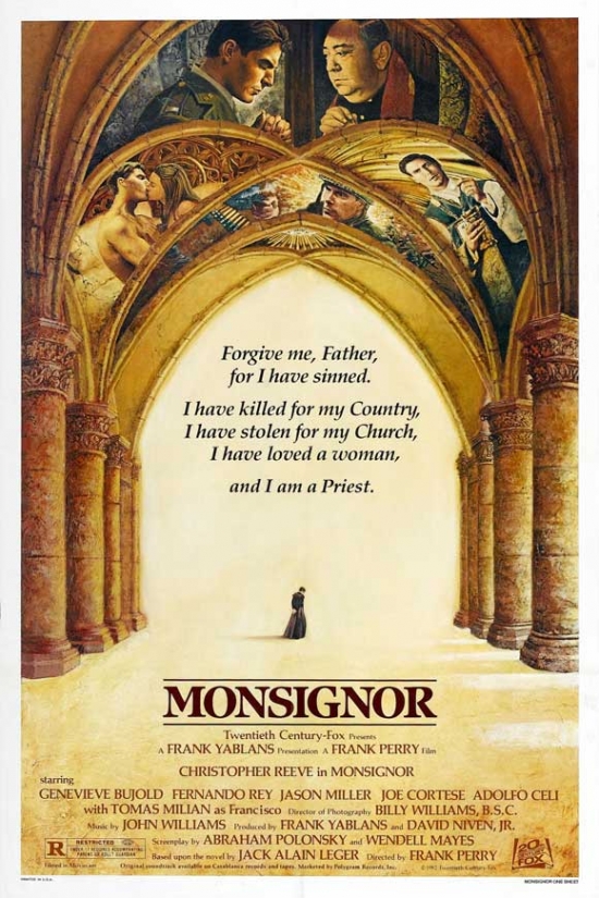 Monsignor Movie Poster - 27 x 40 in.