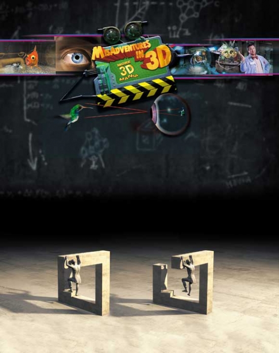 Misadventures in 3D Movie Poster - 27 x 40 in.