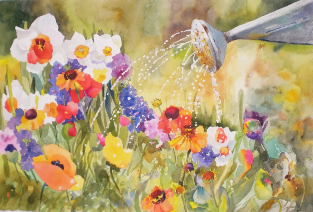 Spring Has Sprung Poster Print by Kay Smith - 30 x 20 in.