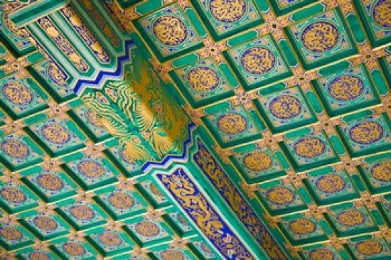 China Beijing Prayers for Good Harvests Temple Poster Print by Walter Bibikow Danitadelimont