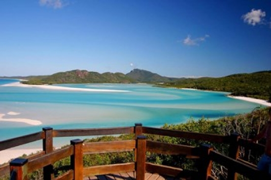 Whitsunday Islands Australia Poster Print by Micah Wright - 26 x 17 in.