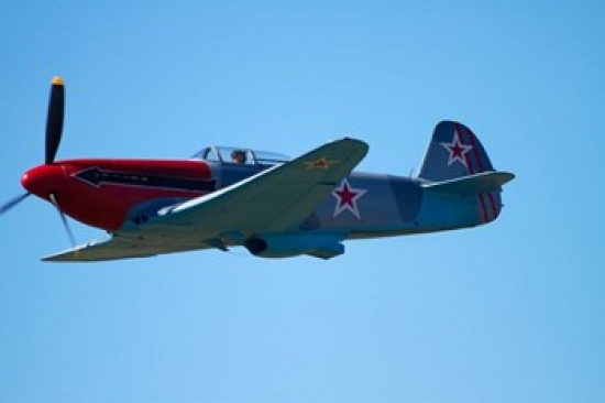 Yakovlev Yak-3 Wwii Russian Fighter Plane War Plane Poster Print by David Wall - 26 x 18 in.