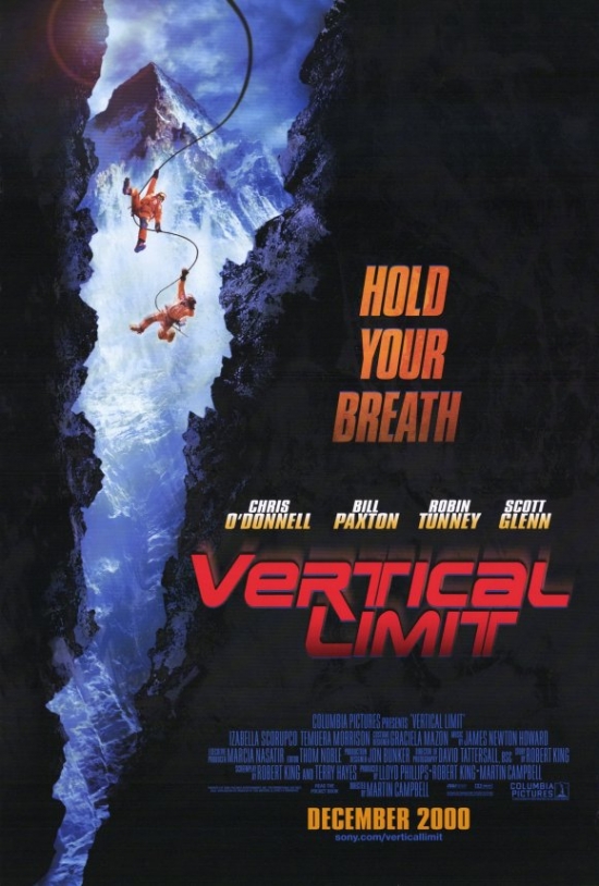 Vertical Limit Movie Poster - 27 x 40 in.