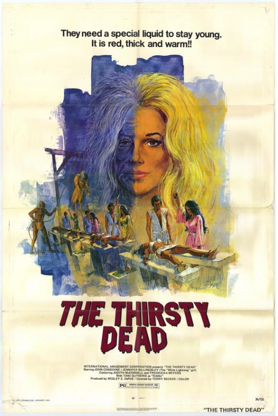 Thirsty Dead Movie Poster - 27 x 40 in.