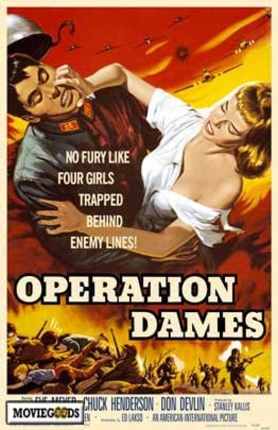 Operation Dames Movie Poster - 27 x 40 in.