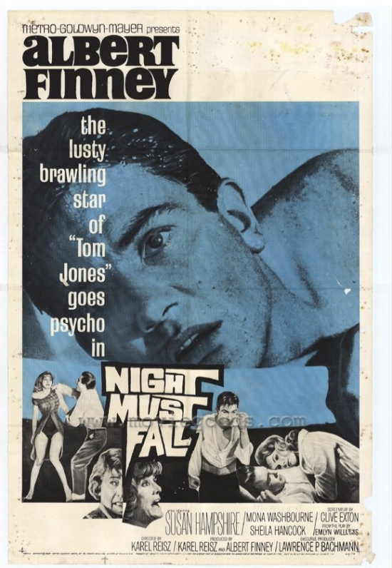 Night Must Fall Movie Poster - 27 x 40 in.