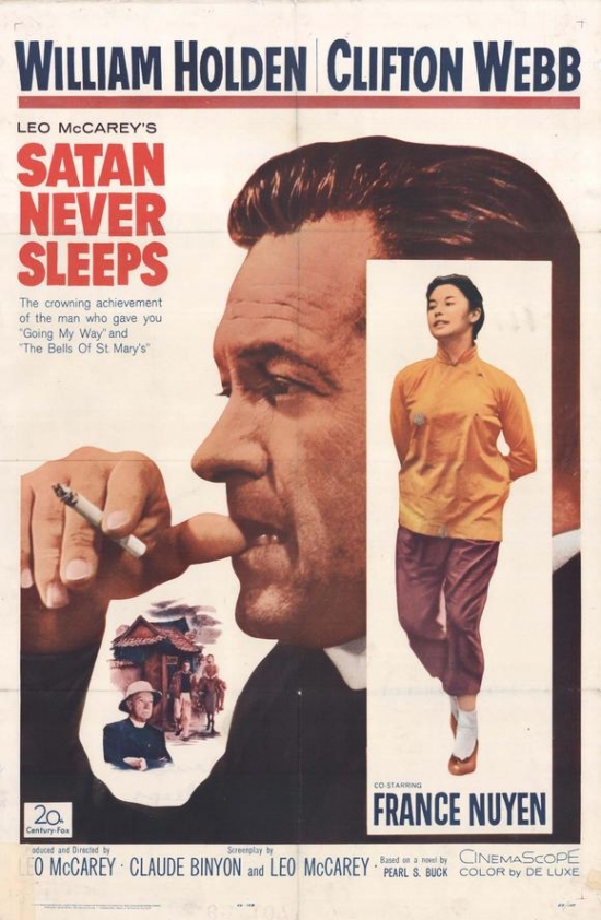 Satan Never Sleeps Movie Poster - 27 x 40 in.