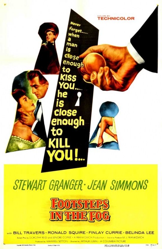 MOVGJ5193 Footsteps in the Fog Movie Poster - 27 x 40 in.