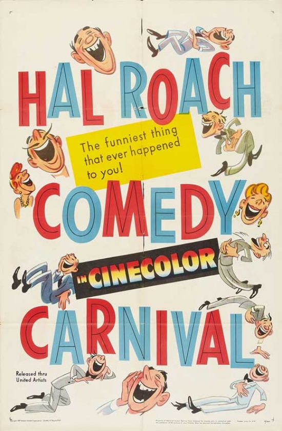 The Hal Roach Comedy Carnival Movie Poster - 27 x 40 in.