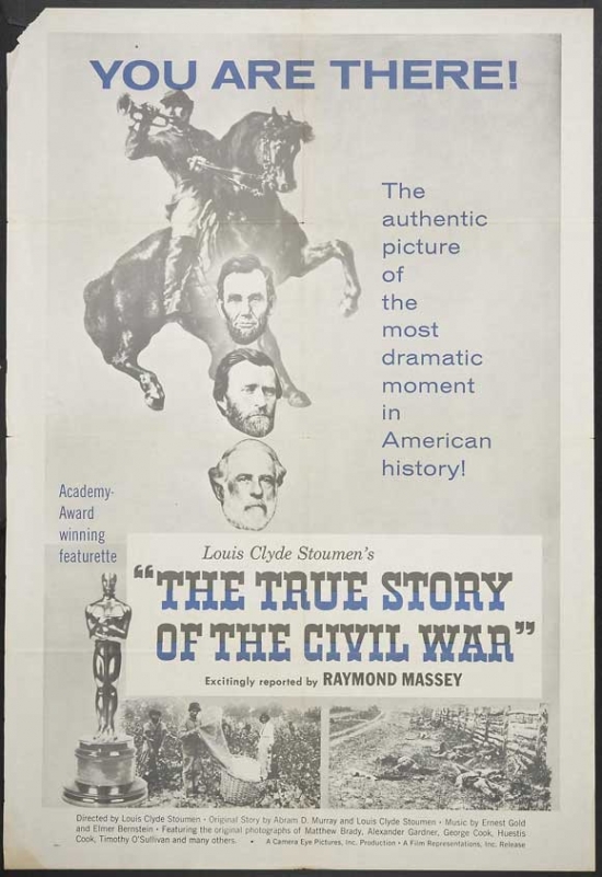 MOVIB53410 The True Story of the Civil War Movie Poster - 27 x 40 in -  Posterazzi
