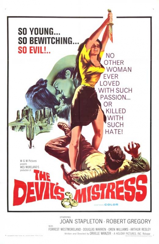The Devils Mistress Movie Poster - 27 x 40 in.