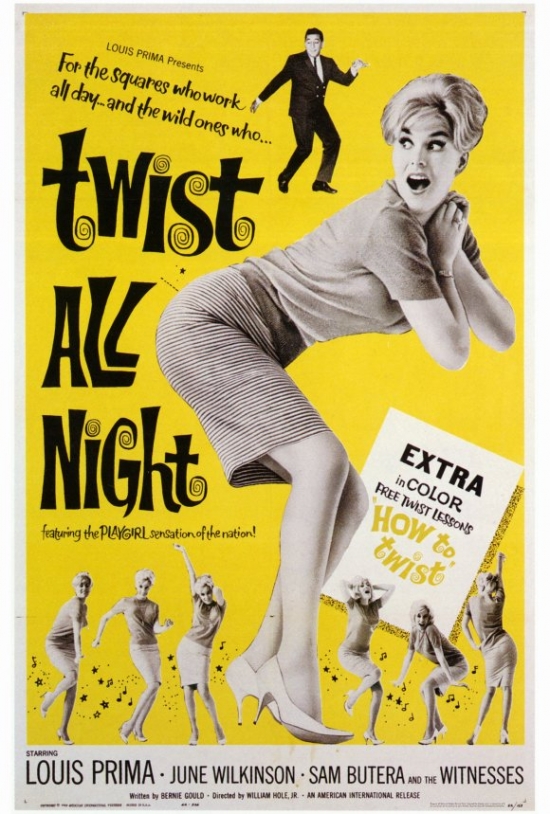 Twist All Night Movie Poster - 27 x 40 in.