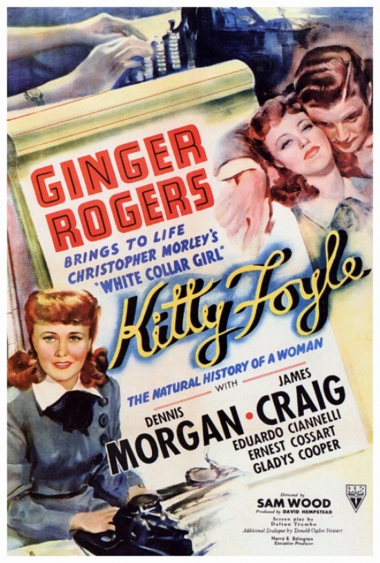 MOVIF3348 Kitty Foyle-The Natural History of a Woman Movie Poster - 27 x 40 in.