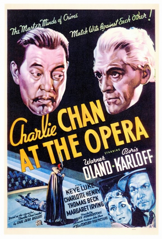 MOVIF6174 Charlie Chan at the Opera Movie Poster  27 x 40 in