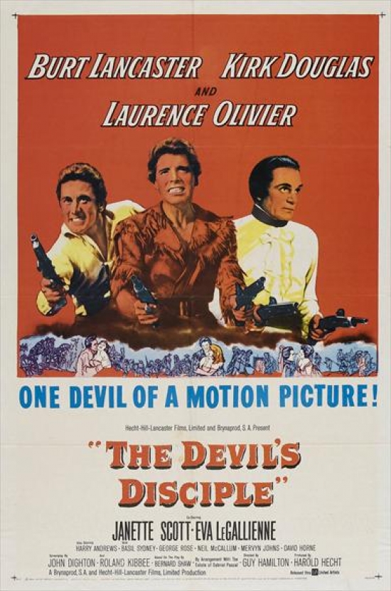 The Devils Disciple Movie Poster - 27 x 40 in.