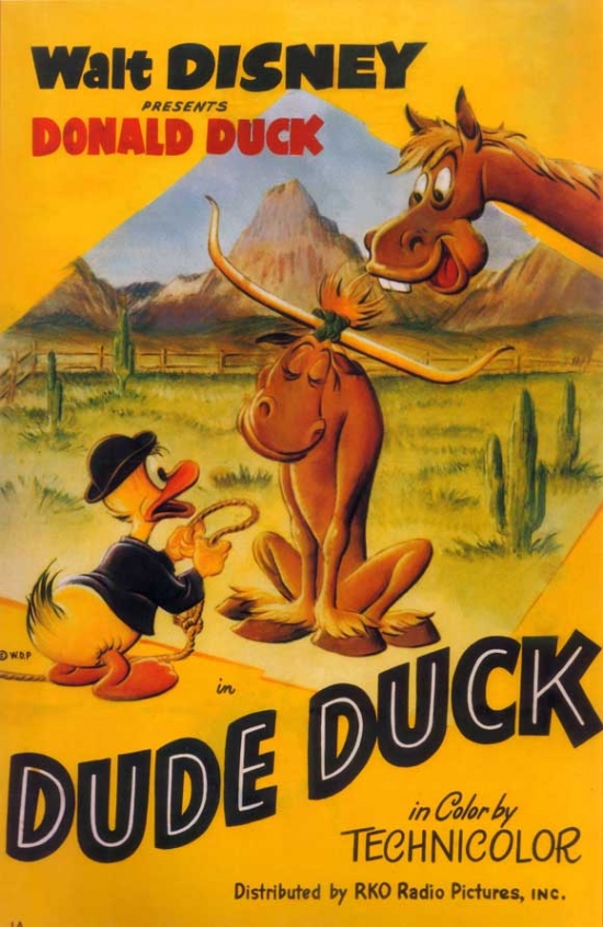 Dude Duck Movie Poster - 27 x 40 in.