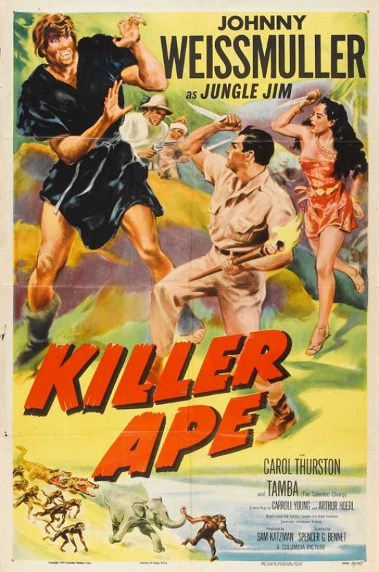 Killer Ape Movie Poster - 27 x 40 in.